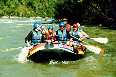 River Rafting, Contact Travel and Adventure, Chiangmai, North Thailand.