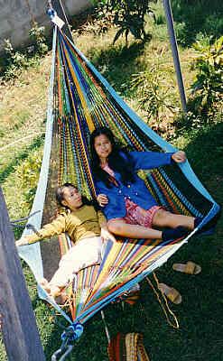super jumbo hammock handmade by hilltribes in Thailand