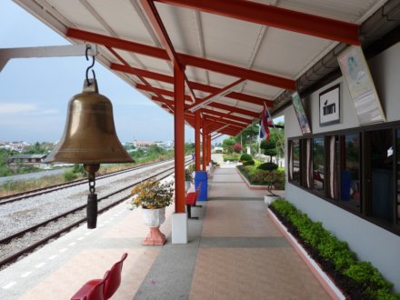 the bell at the pattaya railway station
