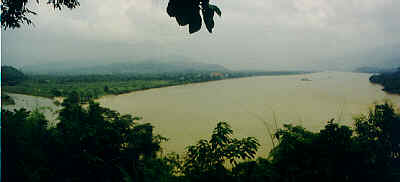 Mekong River at Golden Triangle, Ban Sob Ruak, Chiang Saen, Chiang Rai Province, Northern Thailand