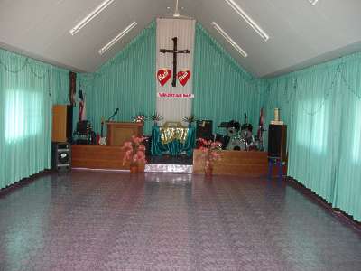 Methodist Church in Chiang Saen,  Chiangrai Province,  North Thailand