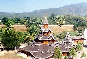 Wat Hua Wiang, Mae Hong Sorn, Mae Hong Sorn Province, North Thailand.