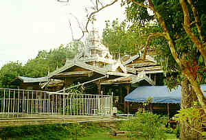 Viharn of Wat Phrathat Kong Mu, Doi Kong Mu, Mae Hong Sorn, Mae Hong Sorn Province, North Thailand.