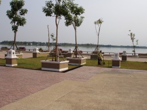 Pho Khun Ngam Muang Monument Phayao in Nordthailand