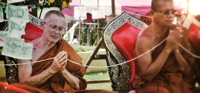 Tot Katin Celebration at Wat Prayong Temple Nong Chock Bangkok