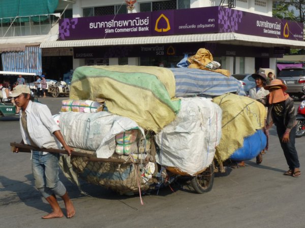 Friendship Border Market in Aranyaprathet, Sa Kaeo Province, Thailand